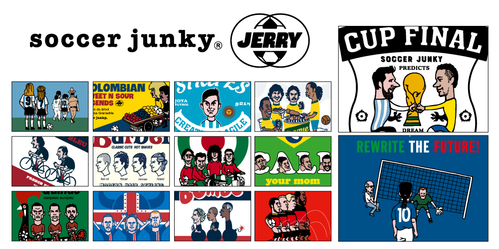 Soccer Junky 18ss Collection Jerry Collaboration Soccer Junky サッカー ジャンキー