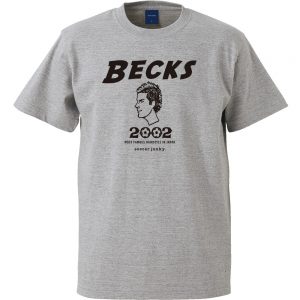 Becks!! 半袖TEE(ヘザーグレー)