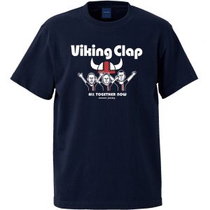 Viking clap 半袖TEE (ネイビー)