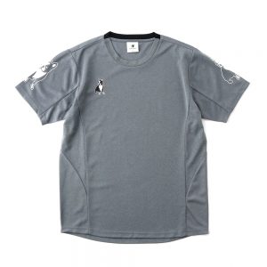 ぼちぼち+9ゲームシャツ(ヘザーグレー)