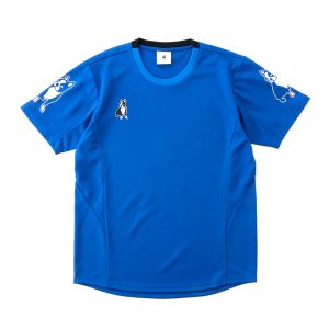 ぼちぼち+9ゲームシャツ(ブルー)