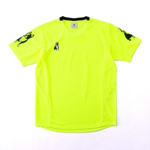 ぼちぼち+9ゲームシャツ(蛍光イエロー)