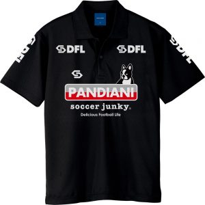 DFL POLO ポリポロシャツ (ブラック)